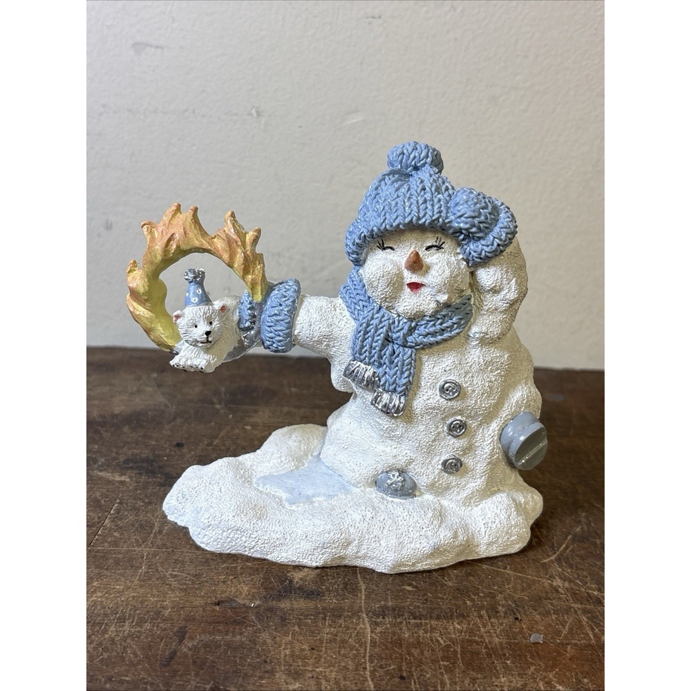 Encore Snow Buddies MELTY FIRE RING Figure Snowman #94639